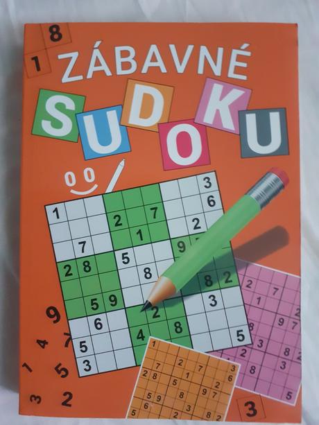 Kniha - zábavné sudoku, 