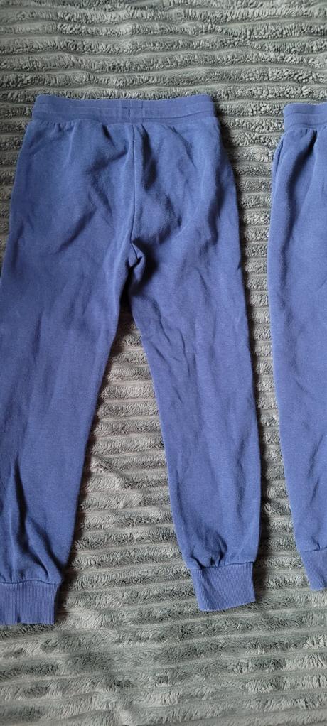 Tepláky tmavomodre h&m dvojicky, h&m,128