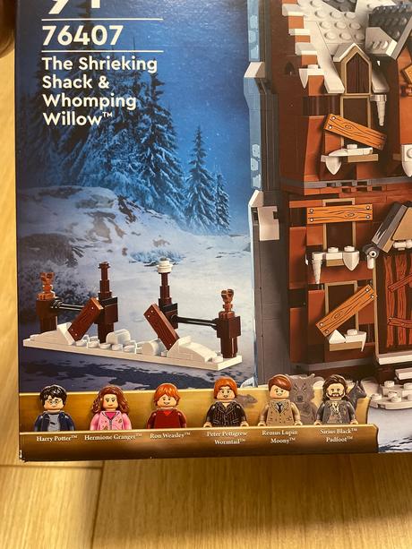 Lego harry potter 76407 - škriekajúca búda a vŕba, 