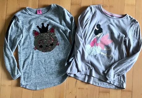 2x tricka s dlhým rukavom 116, 116