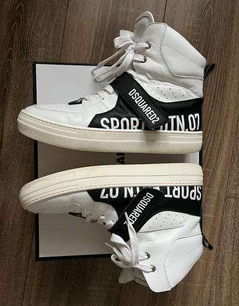 Tenisky dsquared2 sport edtn.07 sneakers hi-top wh, gant,39