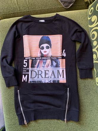 Mikinové šaty, pepco,128