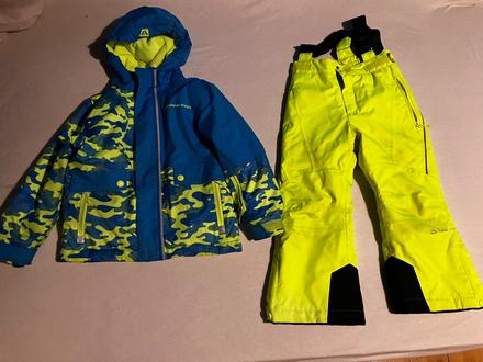 Oteplováky a bunda, alpine pro,110