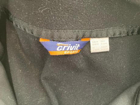 Cierna panska cyklisticka softshellova bunda, crivit,m