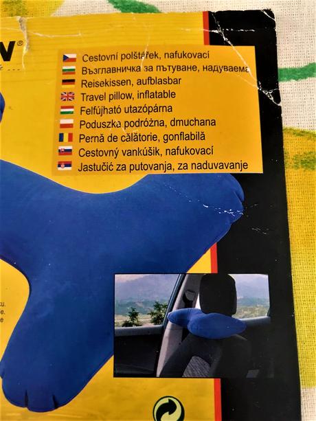 Cestovný polohovací vankúš, 