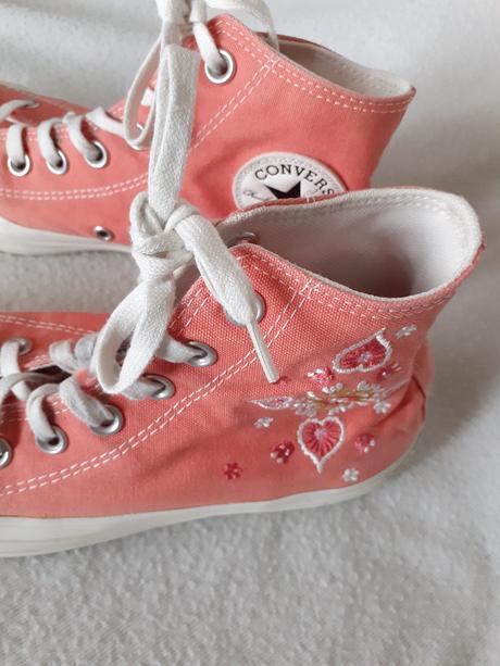 Dámske/dievčenské lososové converse all star, converse,39
