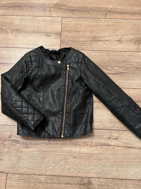 Koženná bundička, cena s poštou, h&m,128