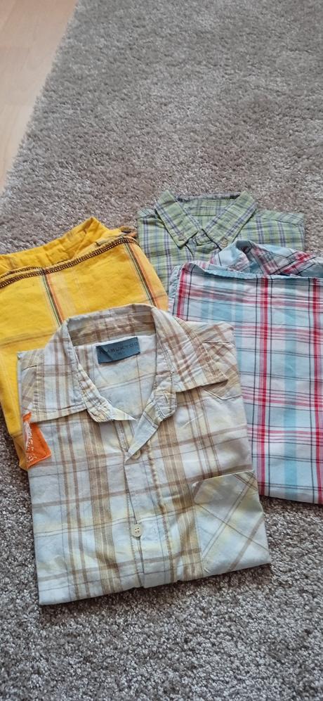 Košele veľ.122/128, 122