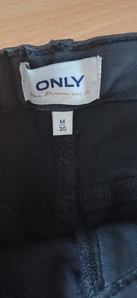 Koženkové nohavice, only,m