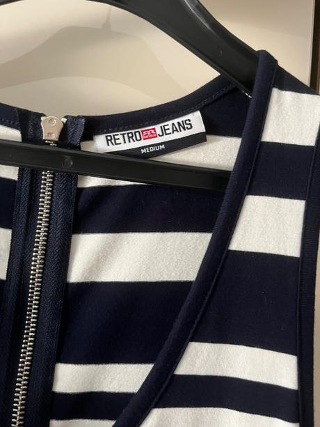 Overal retro jeans, m