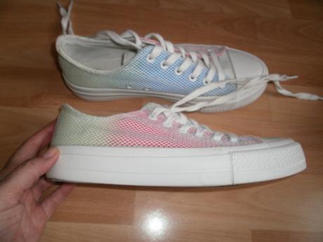 Plátené tenisky multicolor, 38