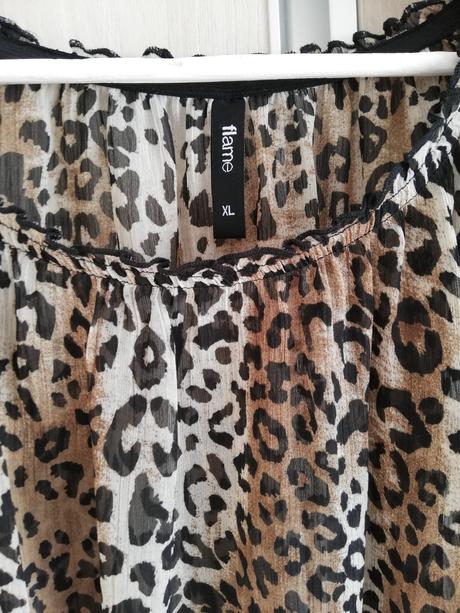 Blúzka s leopardim vzorom, takko,xl