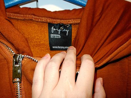Mikina forplay zip case kapuzenjacke rost xxl, xxl