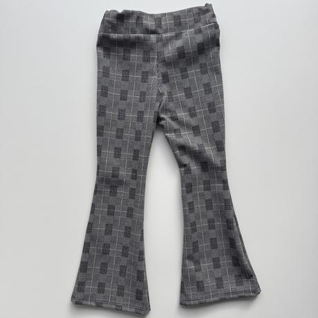 Kockované rozšírené nohavice, 104 / 116 / 152 / 164