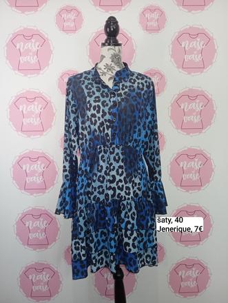 Vzorované šaty, 40