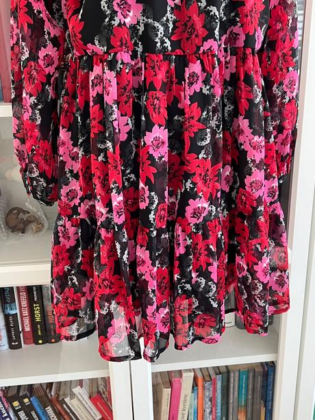 Kvetované šaty bonprix, bonprix,36