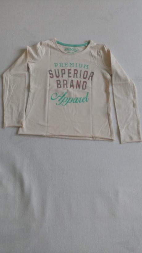 Dievčenské tričko s dlhým rukávom, pepperts,128