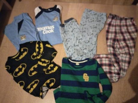 Pyžamká 140,146(cena za všetko), admiral,140