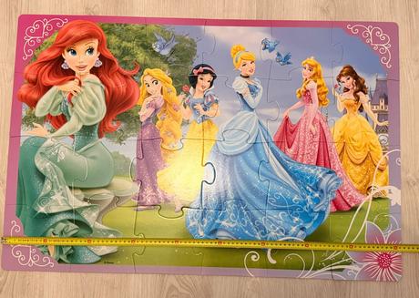Jumbo giant puzzle disney princess, 24 ks,