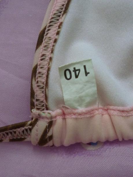 Plavky - vrchný diel, 140