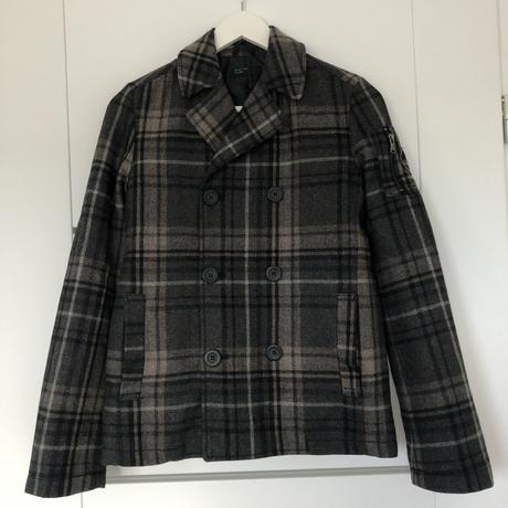 Chlapčenský vlnený kabát benetton 2xl 160 (11-12r), benetton,158