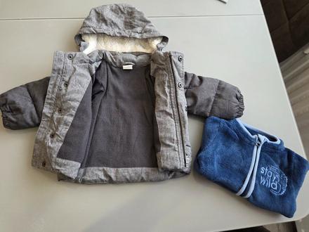 Zimna bunda 68, h&m,68