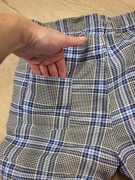 Kockovane nohavice, s