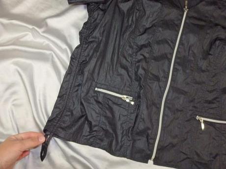 Kvalitná čierna bundička, xl