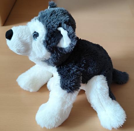 Plyšová hračka husky, 