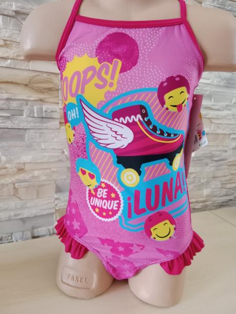 Dievčenské plavky jednodielne soy luna, setino,116 / 128 / 140 / 152