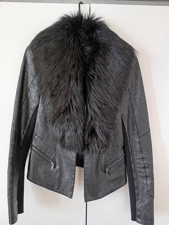 Motivi koženka xs odnímateľný golier, xs