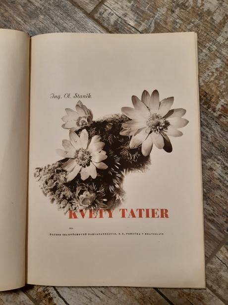 Kvety tatier - oldřich staněk, 1954, 