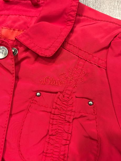 S.oliver dievcensky trenčkot na 104/110, s.oliver,104