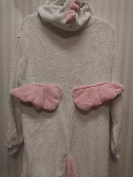 Kostým fleesový overal jednorožec, m - xl,