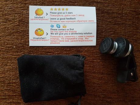 Sosovka na fotenie mobilom,