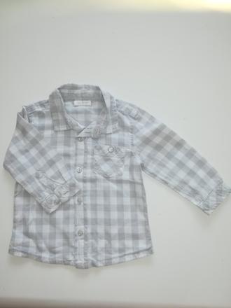 Košeľa károvaná, next,80