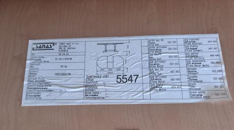 Dubovy stol rozkladaci 160- 205 cm,