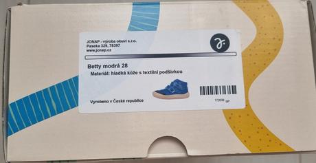 Topánky jonap, jonap,28