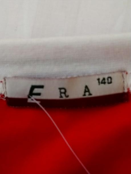 Červené tričko auto, era fashion, 140 cm, 140