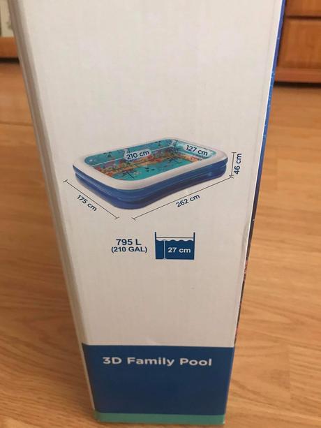 Bazén 3d nový,