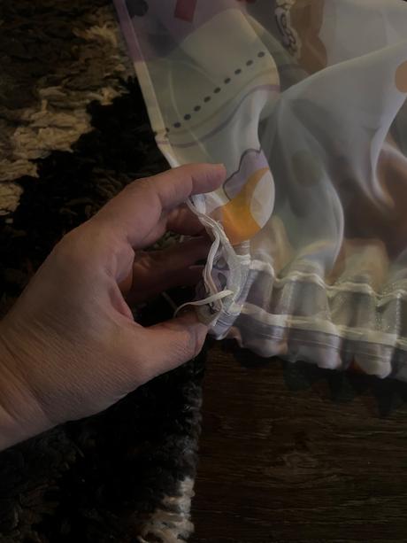 Záclona so sovickami 105x210 cm, 