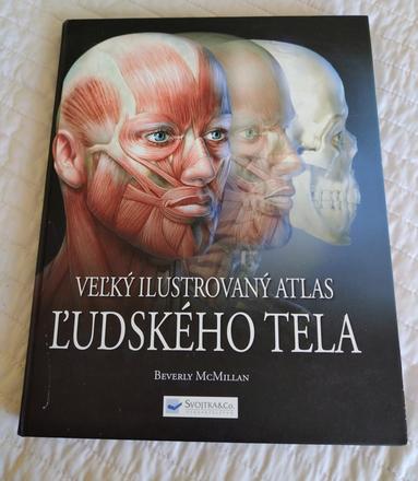 Veľký ilustrovaný atlas ľudské telo,