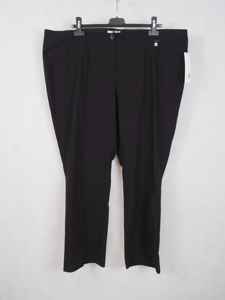Luxusné čierne nohavice anna aura, 54