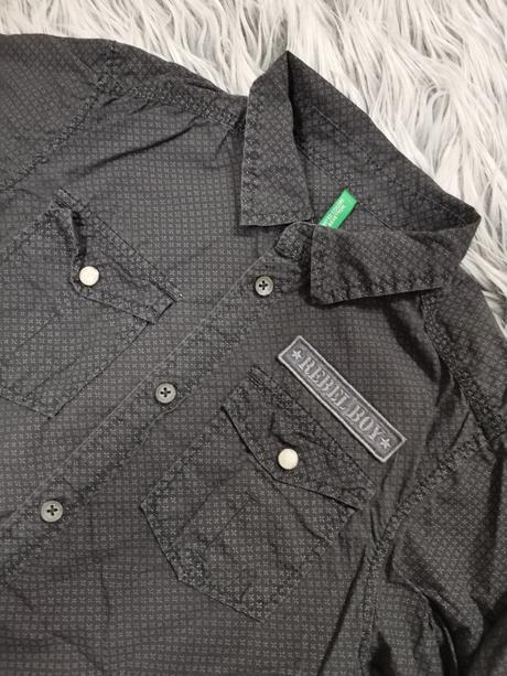 Košeľa rebel, benetton,140