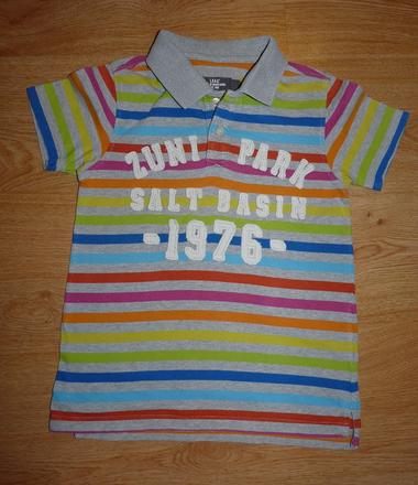 Pásikové s golierom, h&m,122