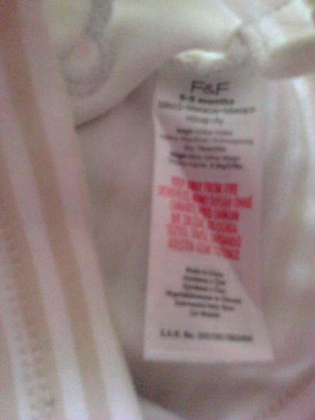 Tričko s dlhým rukávom veľ.6-9 mes., f&f,74