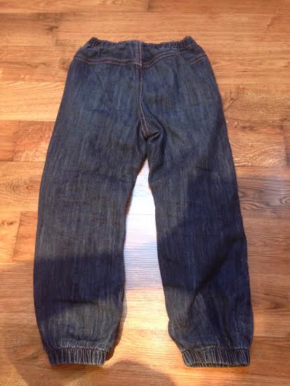 Dievčenské riflové nohavice, h&m,116