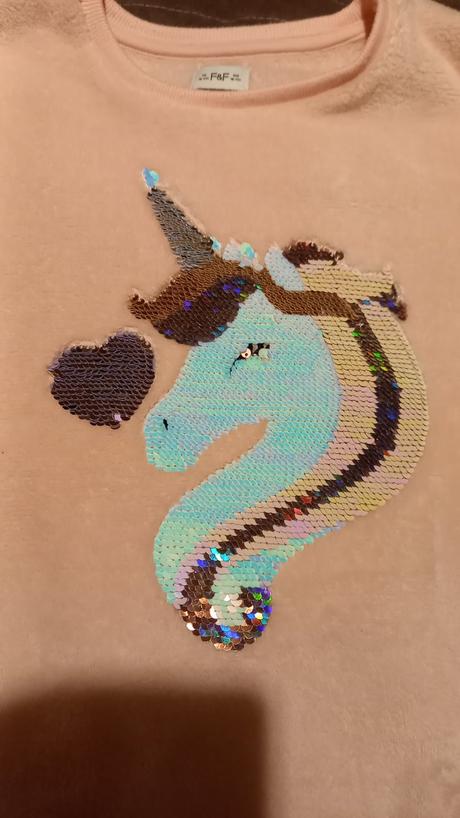 Pulóver ružový, f&f,146