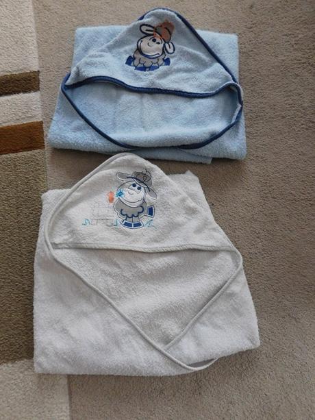 Osuška s kapucňou,