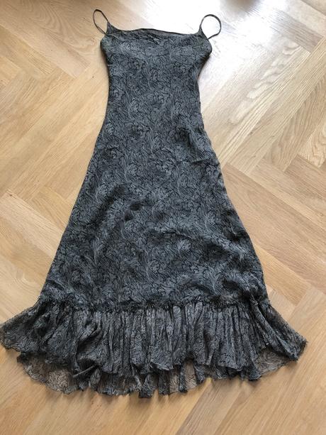 Mango hodvábne šaty, xs - s, mango,s